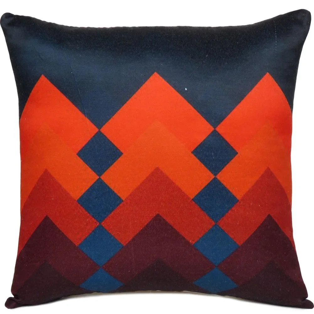 Home Decorative Geometric Digital Print Throw Pillow Cushion Cover Pillow Case